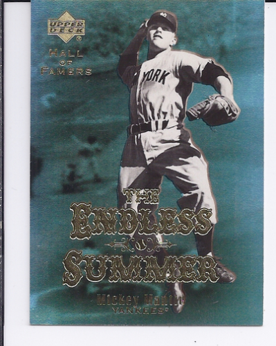 2001 Upper Deck Hall of Famers Endless Summer #ES1 Mickey Mantle