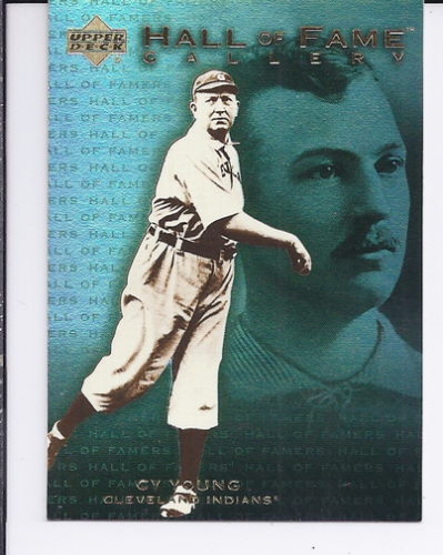 2001 Upper Deck Hall of Famers Gallery #G9 Cy Young
