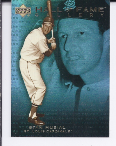 2001 Upper Deck Hall of Famers Gallery #G15 Stan Musial
