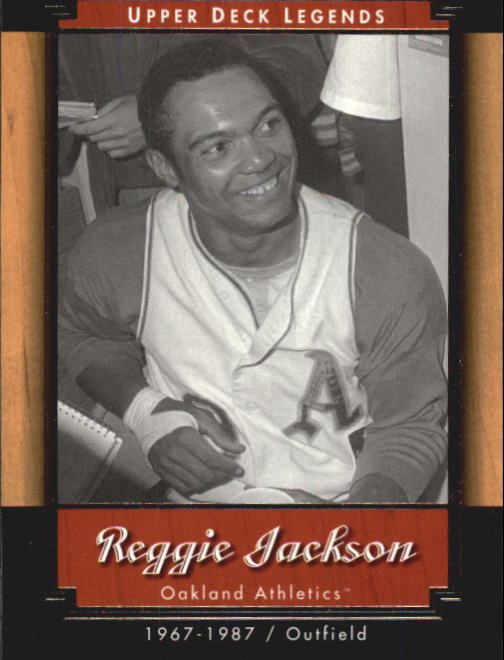 2001 Upper Deck Legends #4 Reggie Jackson