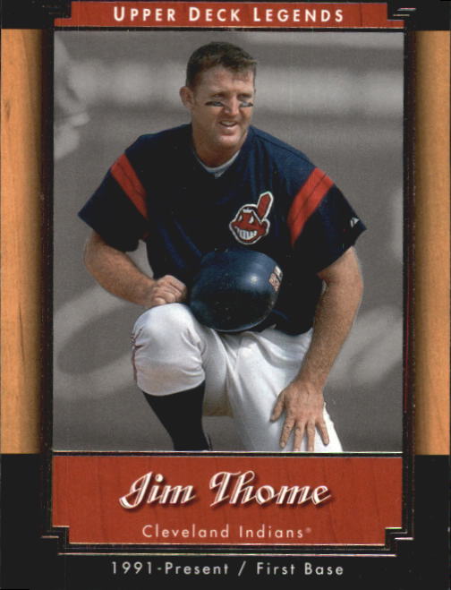 2001 Upper Deck Legends #13 Jim Thome
