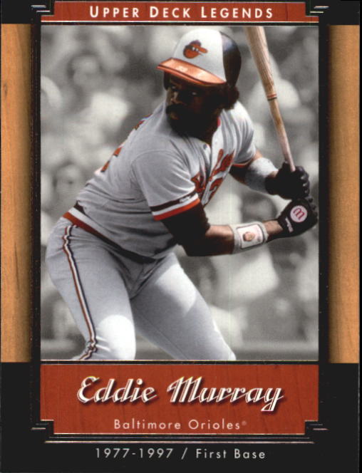 2001 Upper Deck Legends #18 Eddie Murray