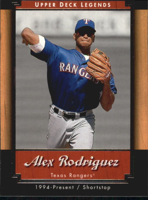 2001 Upper Deck Legends #20 Alex Rodriguez