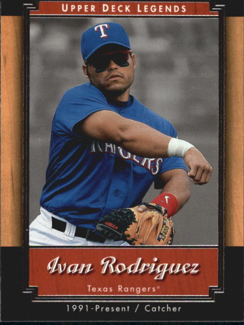 2001 Upper Deck Legends #21 Ivan Rodriguez