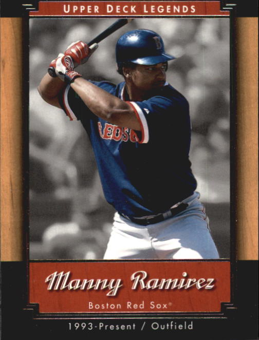 2001 Upper Deck Legends #25 Manny Ramirez Sox