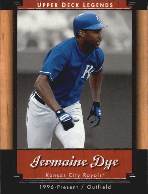 2001 Upper Deck Legends #30 Jermaine Dye
