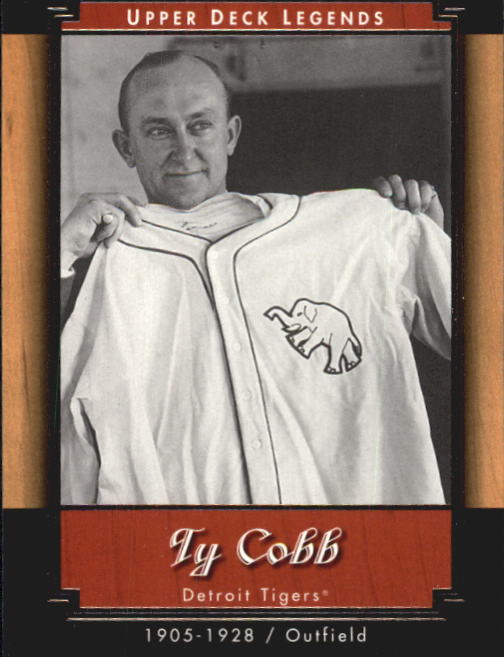 2001 Upper Deck Legends #31 Ty Cobb