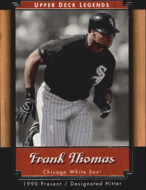 2001 Upper Deck Legends #36 Frank Thomas