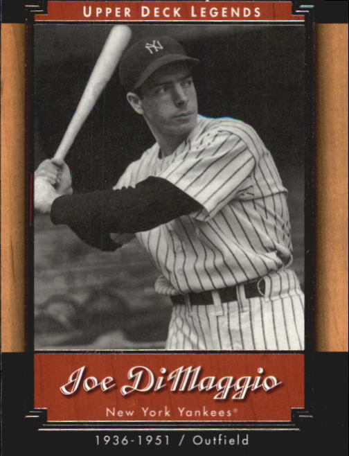 2001 Upper Deck Legends #40 Joe DiMaggio