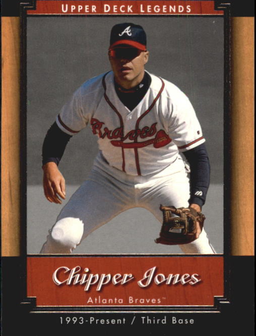 2001 Upper Deck Legends #50 Chipper Jones