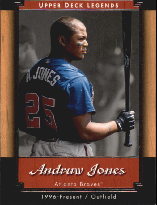 2001 Upper Deck Legends #51 Andruw Jones