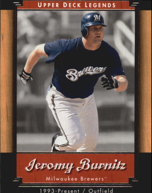 2001 Upper Deck Legends #53 Jeromy Burnitz
