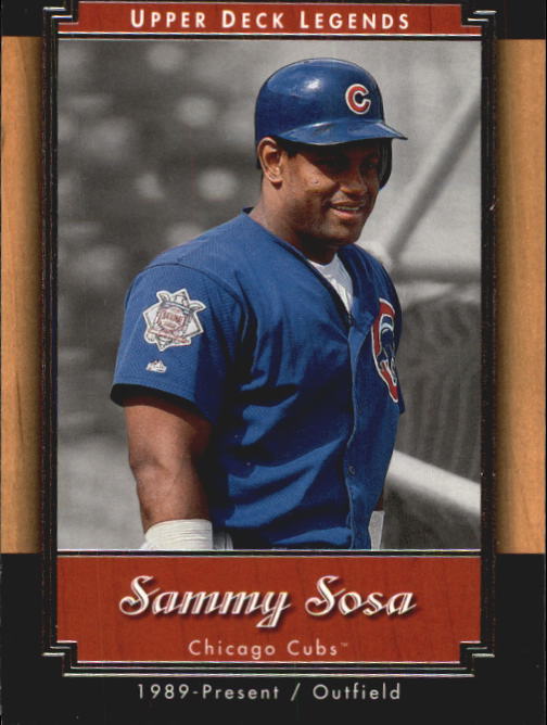 2001 Upper Deck Legends #59 Sammy Sosa