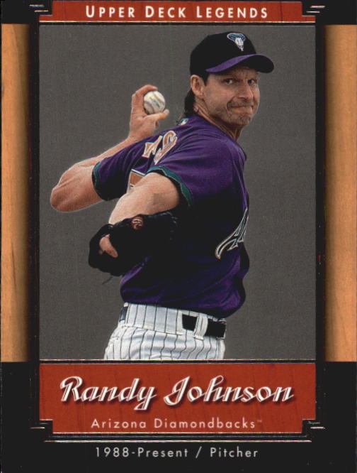 2001 Upper Deck Legends #62 Randy Johnson