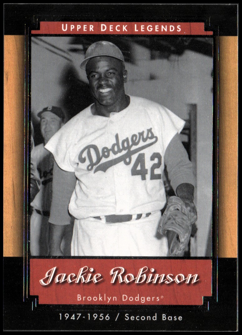2001 Upper Deck Legends #65 Jackie Robinson