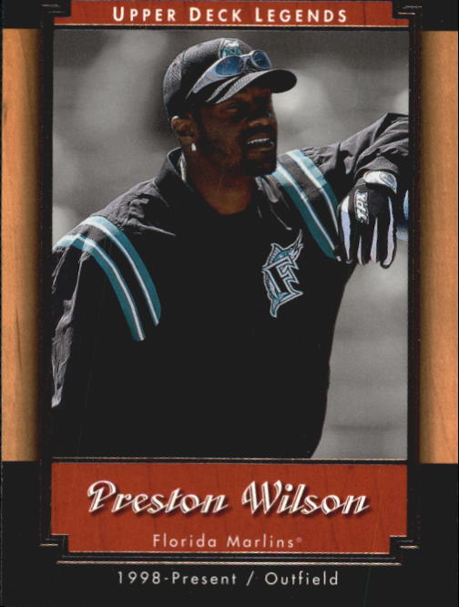 2001 Upper Deck Legends #73 Preston Wilson