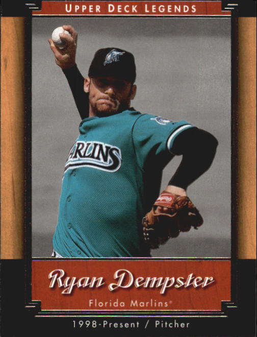 2001 Upper Deck Legends #74 Ryan Dempster