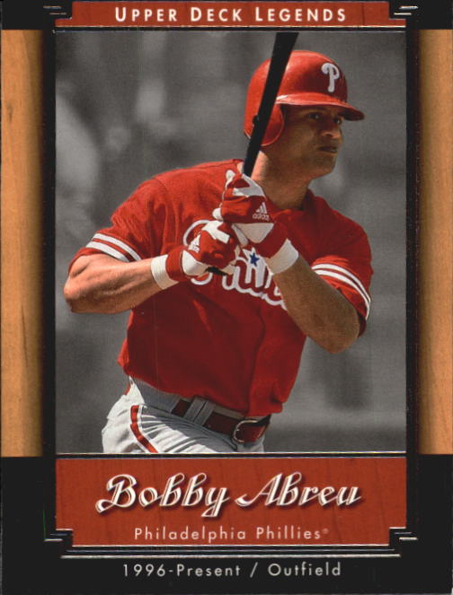 2001 Upper Deck Legends #80 Bob Abreu