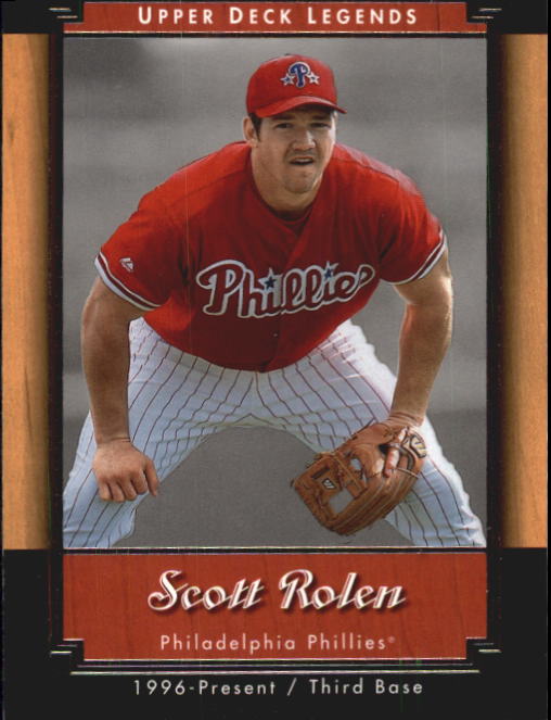 2001 Upper Deck Legends #81 Scott Rolen