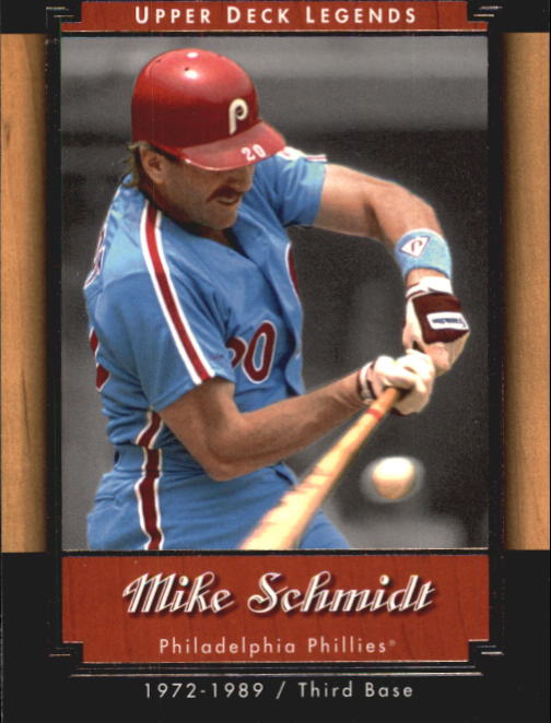 2001 Upper Deck Legends #82 Mike Schmidt