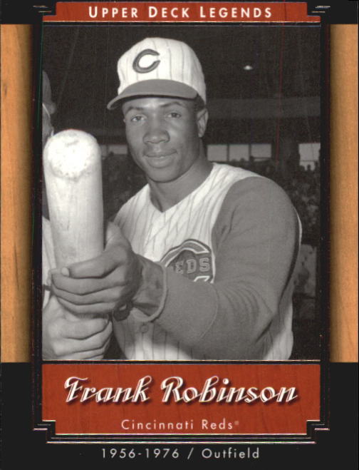 2001 Upper Deck Legends #86 Frank Robinson