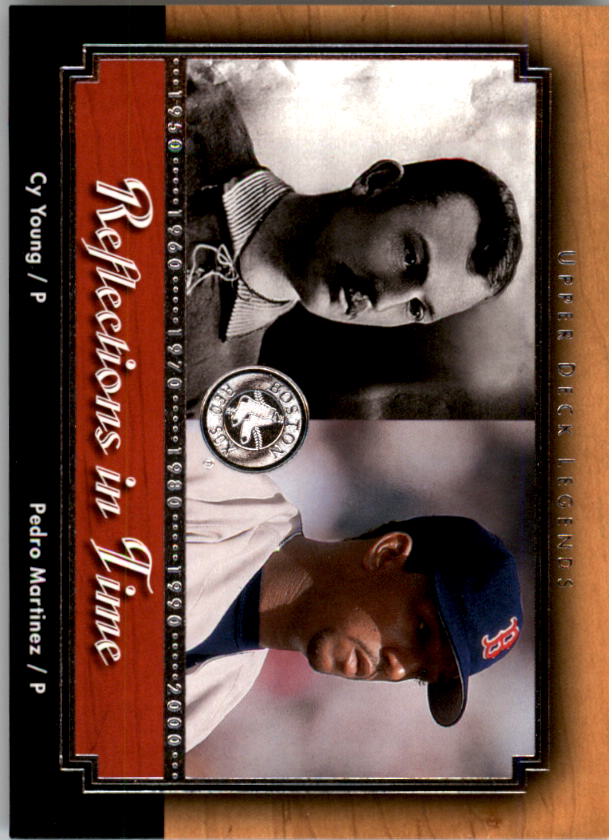 2001 Upper Deck Legends Reflections in Time #R2 P.Martinez/C.Young