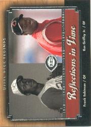 2001 Upper Deck Legends Reflections in Time #R6 K.Griffey Jr./F.Robinson