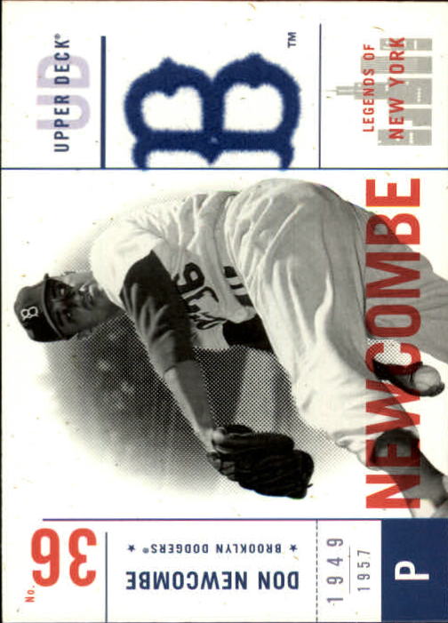 2001 Upper Deck Legends of NY #4 Don Newcombe