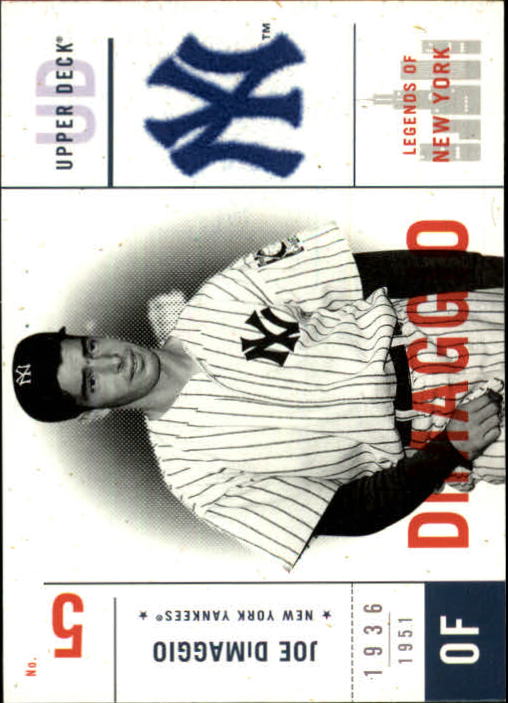 2001 Upper Deck Legends of NY #107 Joe DiMaggio