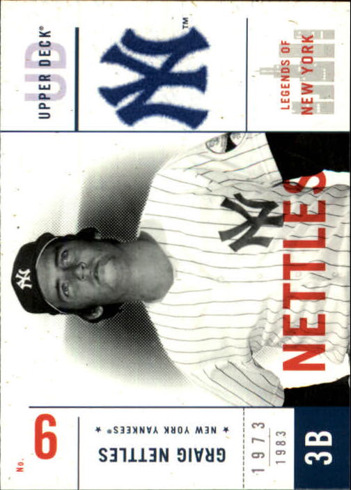 2001 Upper Deck Legends of NY #108 Graig Nettles