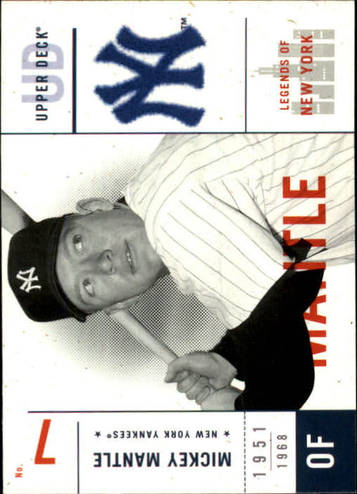 2001 Upper Deck Legends of NY #113 Mickey Mantle