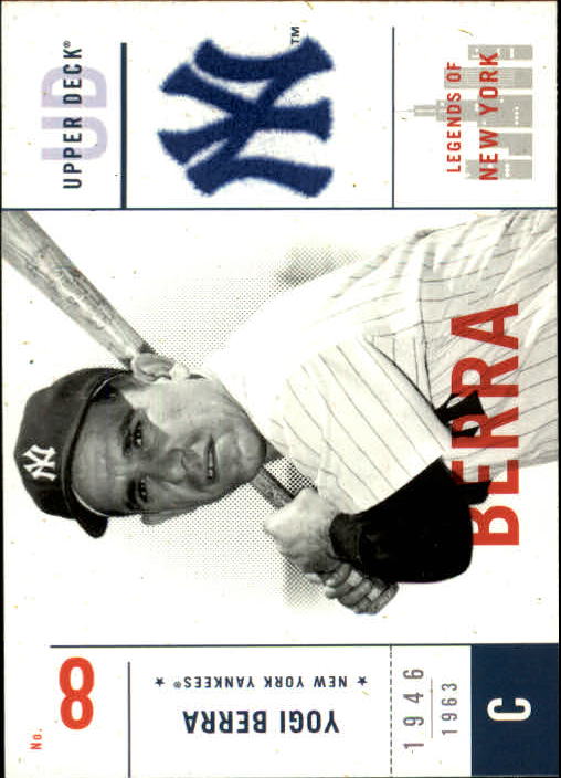 2001 Upper Deck Legends of NY #124 Yogi Berra