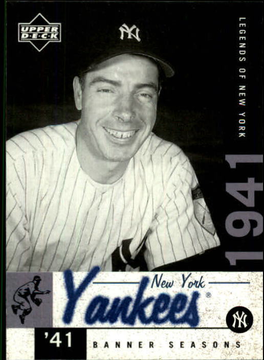 2001 Upper Deck Legends of NY #142 Joe DiMaggio BNS