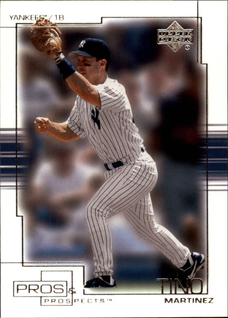 2001 Upper Deck Pros and Prospects #41 Tino Martinez