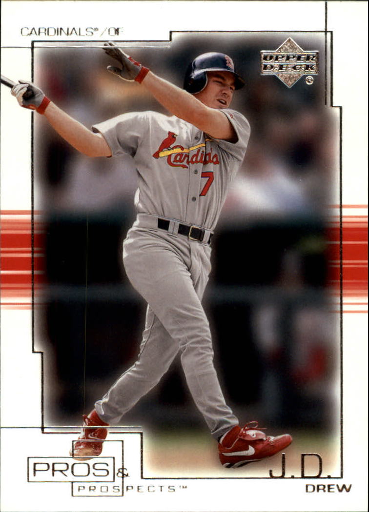 2001 Upper Deck Pros and Prospects #55 J.D. Drew