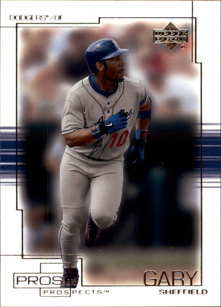 2001 Upper Deck Pros and Prospects #64 Gary Sheffield
