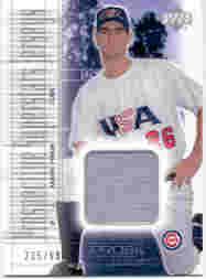 2001 Upper Deck Pros and Prospects #140 Mark Prior JSY RC