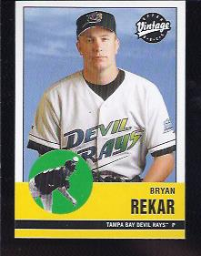 2001 Upper Deck Vintage #40 Bryan Rekar