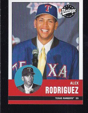 2001 Upper Deck Vintage #89 Alex Rodriguez Rangers