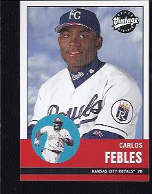 2001 Upper Deck Vintage #105 Carlos Febles