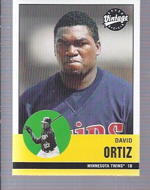 2001 Upper Deck Vintage #128 David Ortiz