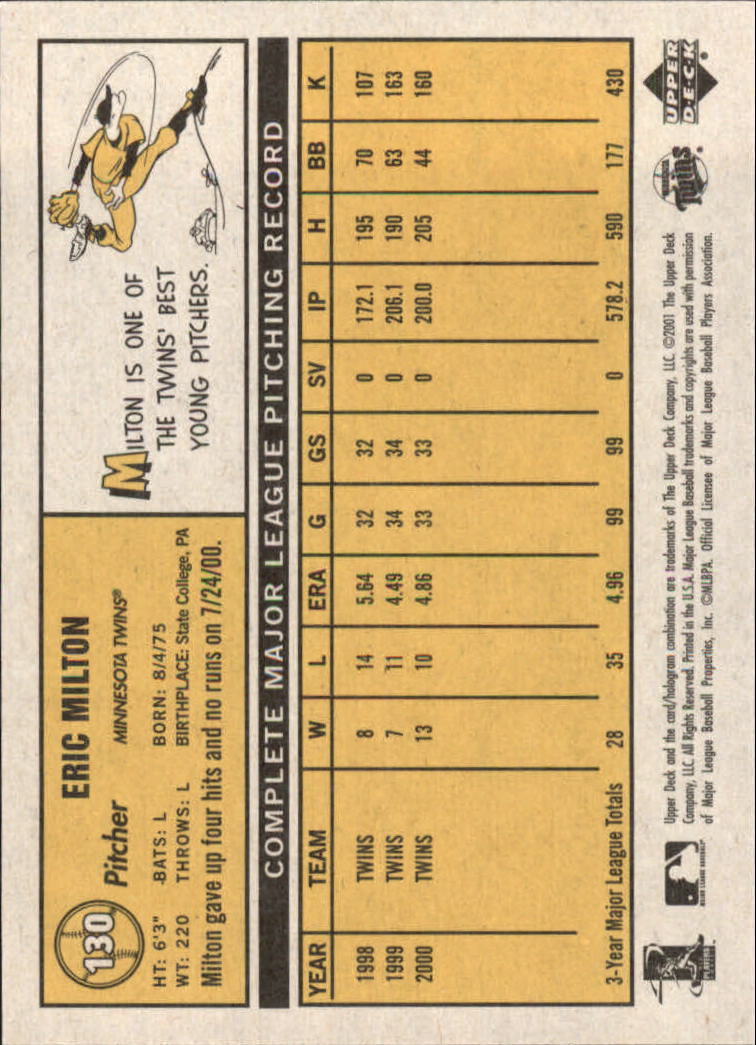 B3738- 2001 Upper Deck Vintage Baseball #s 1-250 -You Pick- 15+ FREE US SHIP - Picture 233 of 400