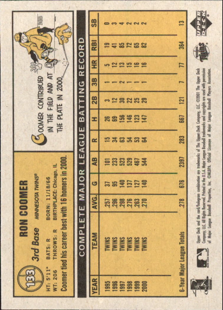 B3738- 2001 Upper Deck Vintage Baseball #s 1-250 -You Pick- 15+ FREE US SHIP - Picture 239 of 400