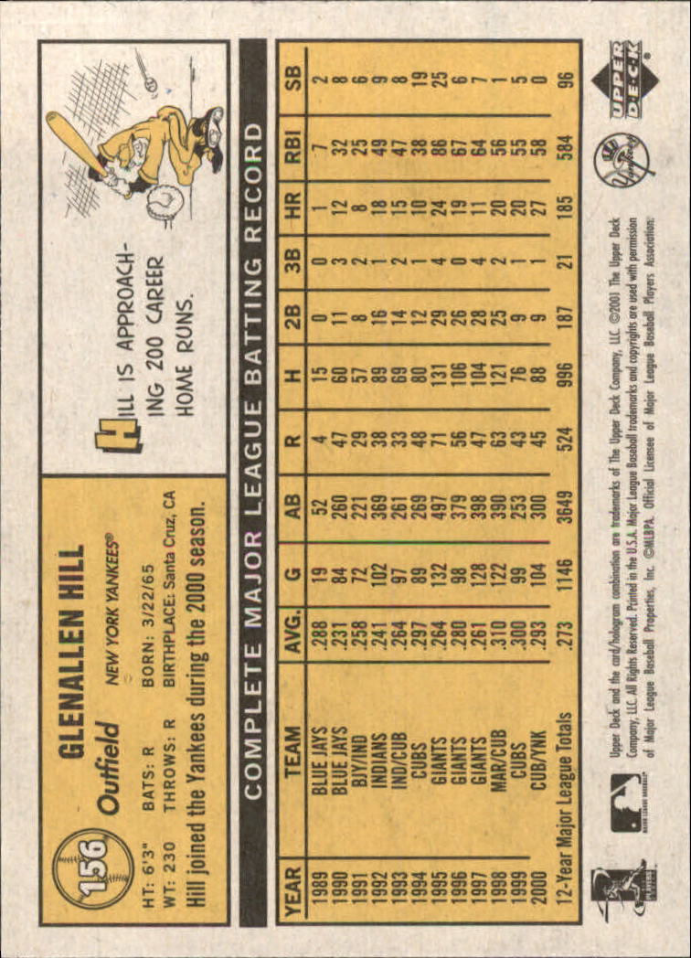 B3738- 2001 Upper Deck Vintage Baseball #s 1-250 -You Pick- 15+ FREE US SHIP - Picture 268 of 400