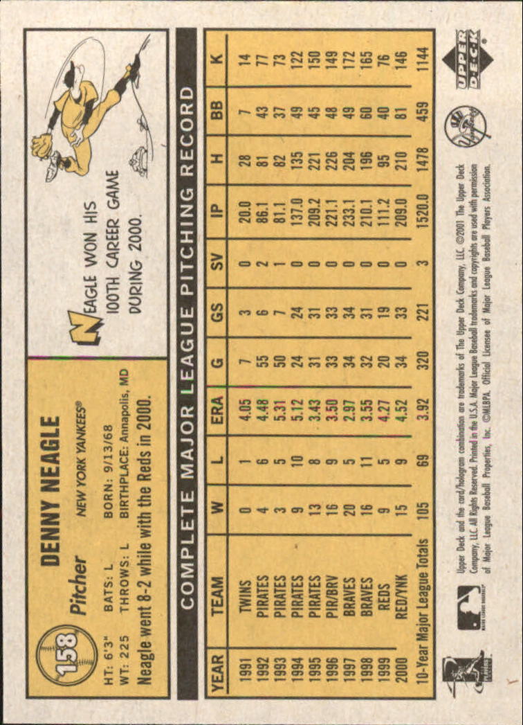 B3738- 2001 Upper Deck Vintage Baseball #s 1-250 -You Pick- 15+ FREE US SHIP - Picture 272 of 400