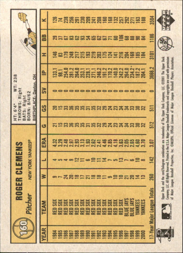 B3738- 2001 Upper Deck Vintage Baseball #s 1-250 -You Pick- 15+ FREE US SHIP - Picture 276 of 400