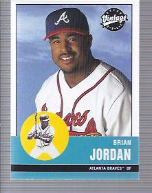 2001 Upper Deck Vintage #178 Brian Jordan