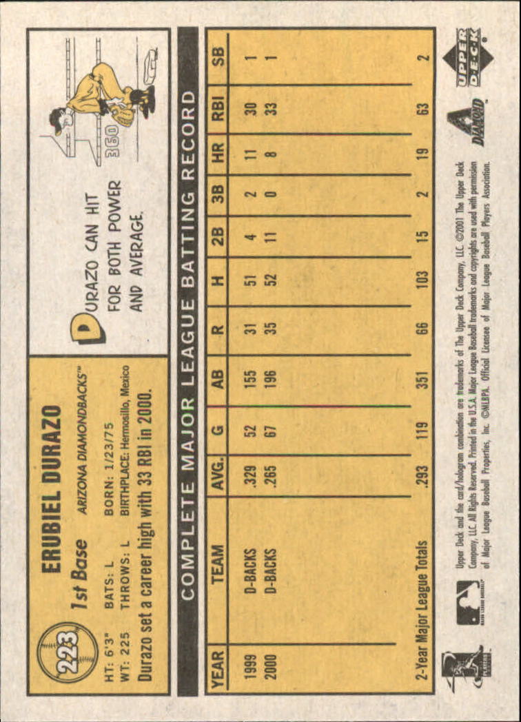 B3738- 2001 Upper Deck Vintage Baseball #s 1-250 -You Pick- 15+ FREE US SHIP - Picture 350 of 400
