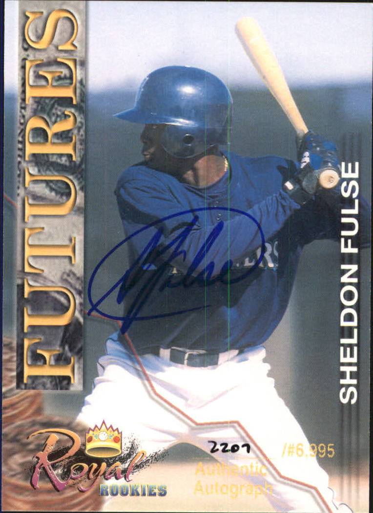 2001 Royal Rookies Futures Autographs #33 Sheldon Fulse