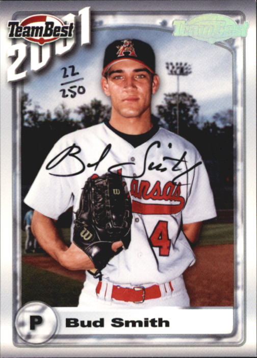 2001 Team Best Autographs Silver Foil #9 Bud Smith